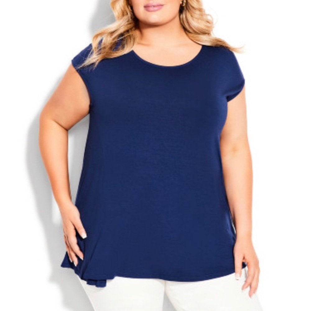 Avenue Royal Blue Top